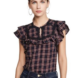 Veronica Beard “Hawn Blouse” NWT